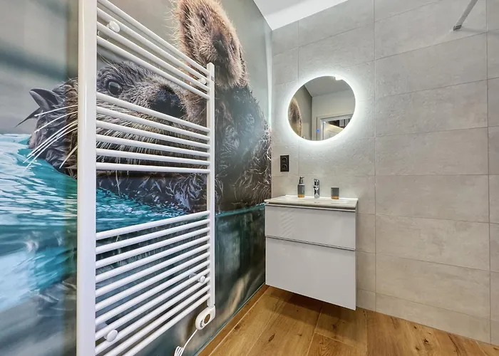 Semesterbostad Cblue: Seeblick, Kamin, Wallbox, Bentwisch