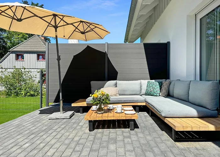 Semesterbostad Cblue: Seeblick, Kamin, Wallbox,